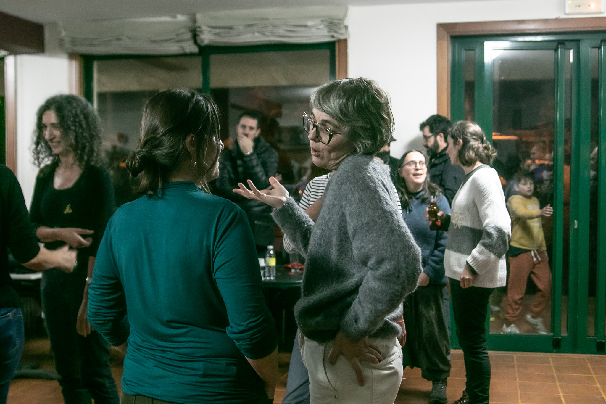 Mediator Natalia Balseiro is guiding the participatory process since its inception in 2023 and its continuity throughout 2024. (c) Andreia Iglesias