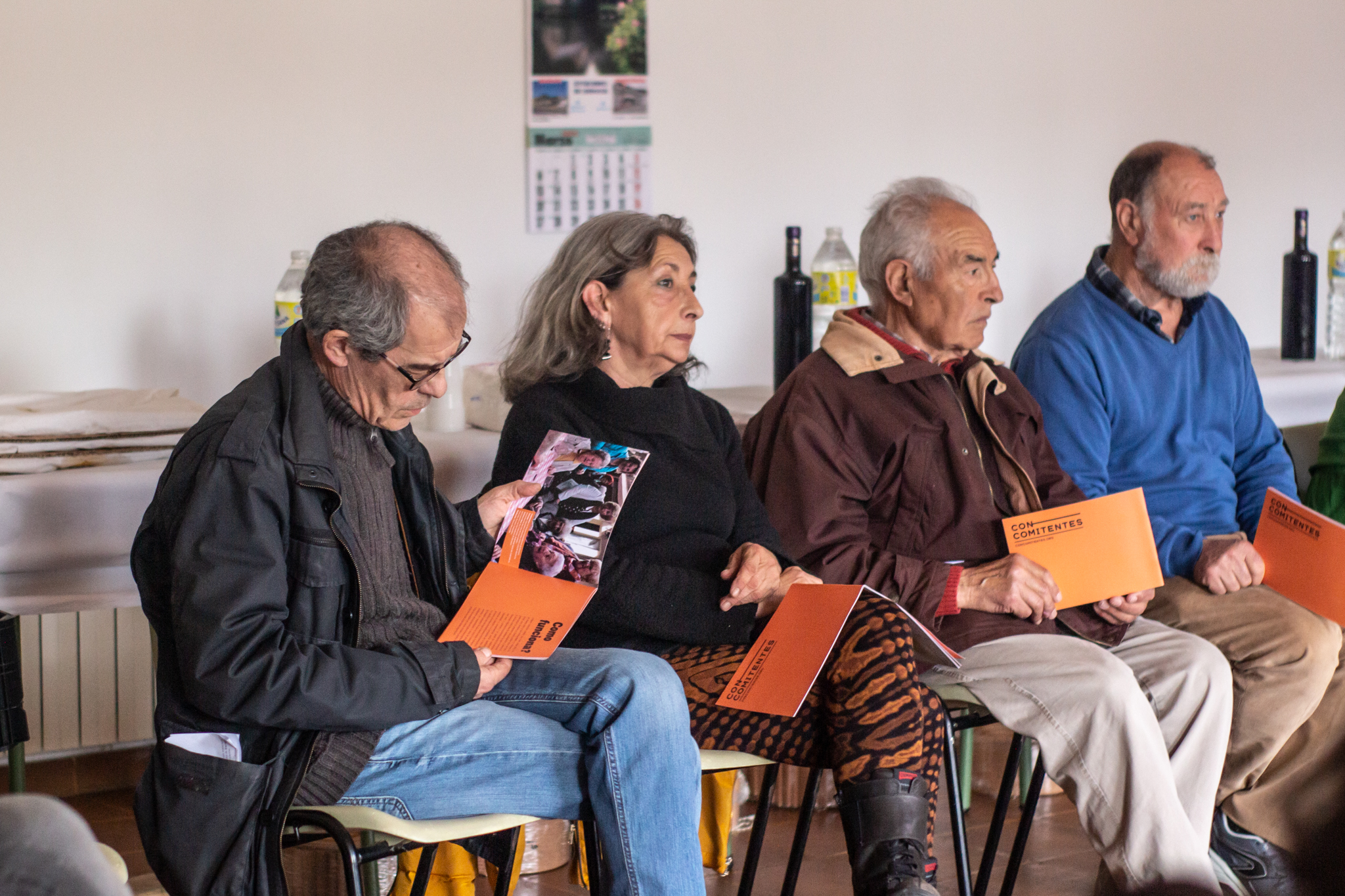 Los encuentros en Galicia, mediados por Natalia Balseiro, ya han arrancado el pasado mes de marzo.© Andreia Iglesias