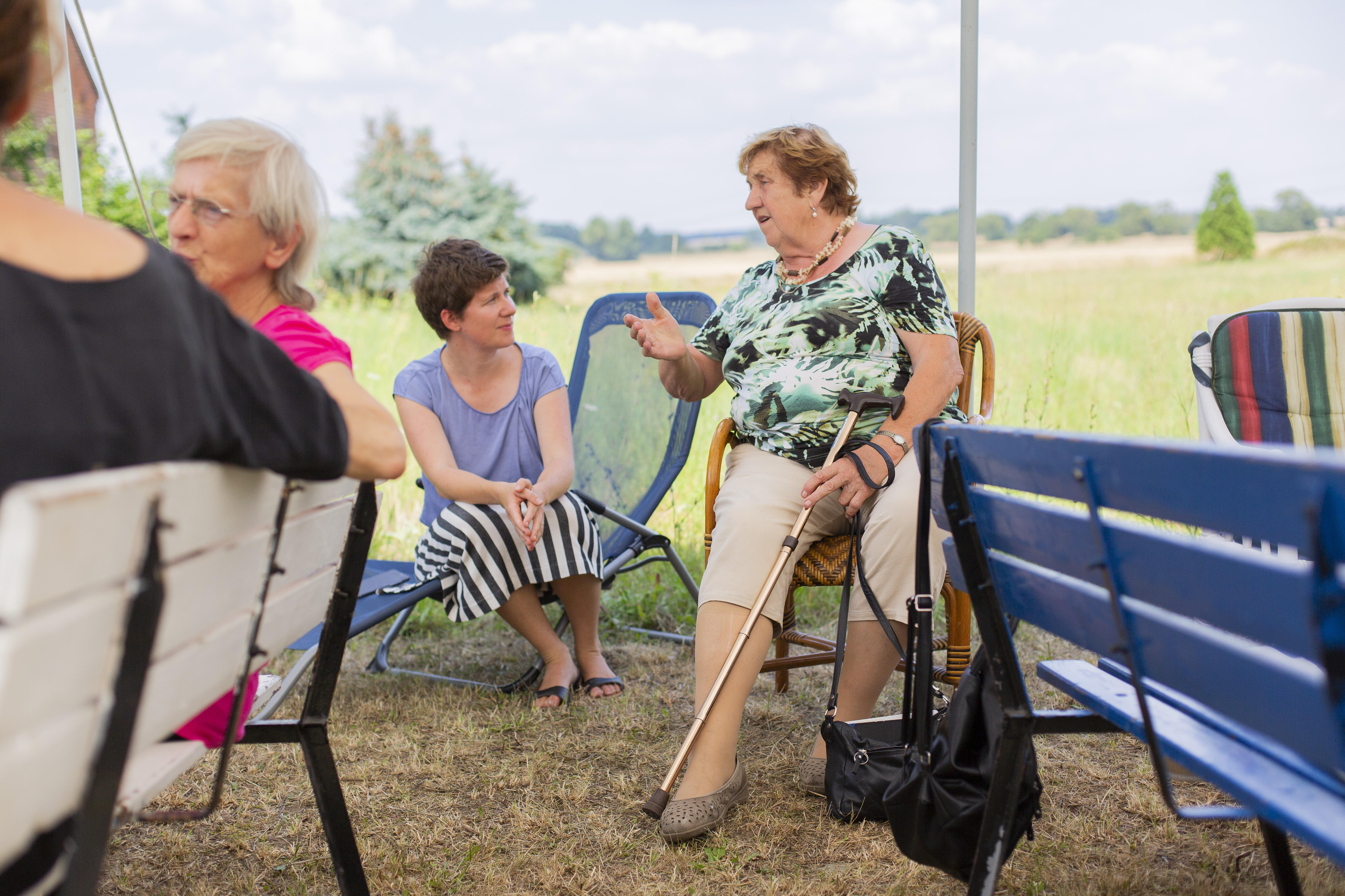 Meeting in Steinhöfel (Germany). Photo: Victoria Tomaschko.