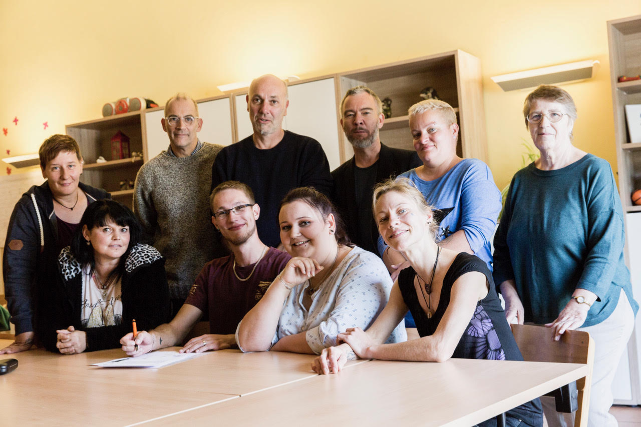 The New Patrons of Eberswalde, Germany. Photo: Victoria Tomaschko