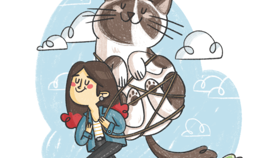 The artist, Cynthia Hierro, will illustrate the graphic story for patients in the Paediatric ICU.