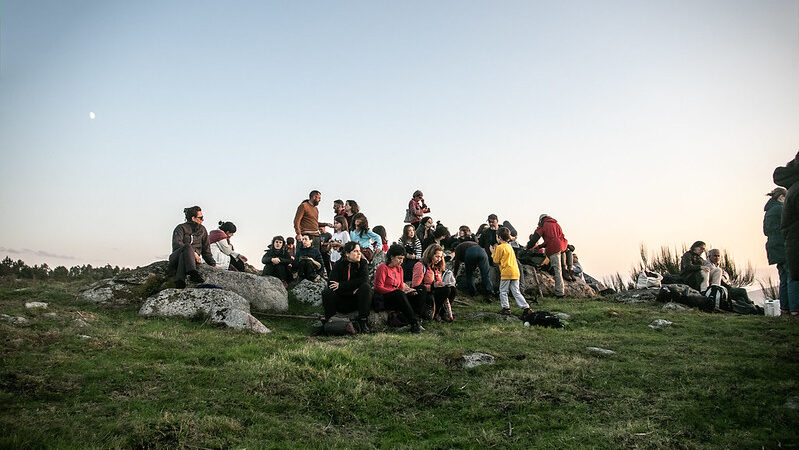 E fomos monte. A visual and textual account of the ritual Sentires do Monte.