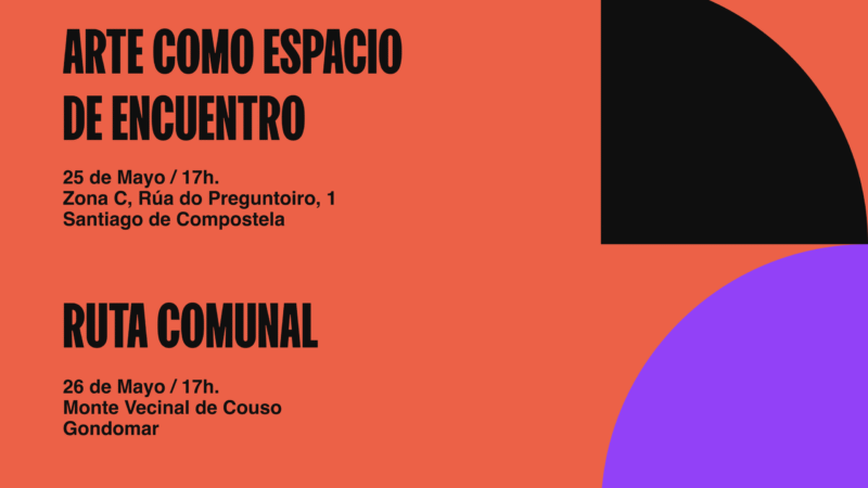 Save the date: European meeting 'Art as a meeting space' and 'Communal Route'.