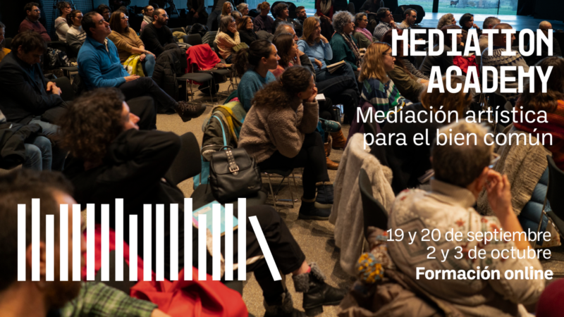 Concomitentes presenta ‘Mediation Academy’, una formación online para potenciar la transformación social a través del arte