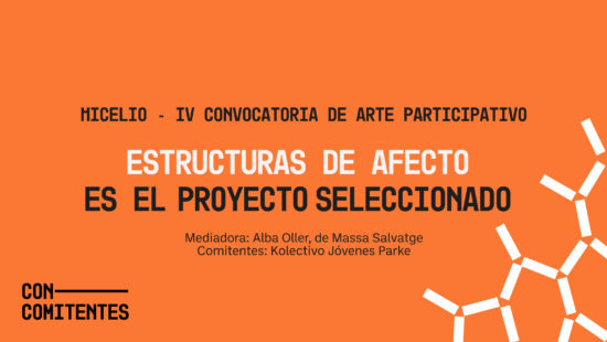 The project 'Structures of Affection', selected in Micelio - IV Call for Participative Art