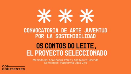 El proyecto ‘Os contos do leite’, seleccionado en la Convocatoria de Arte Juventud por la Sostenibilidad 2024