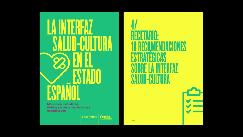 ZEMOS98 publishes the report "The Health-Culture Interface in Spain".