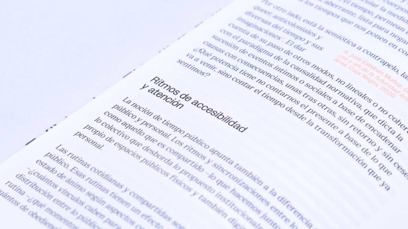 Mutaciones en el Espacio Público, among the books selected for the XII Ibero-American Biennial