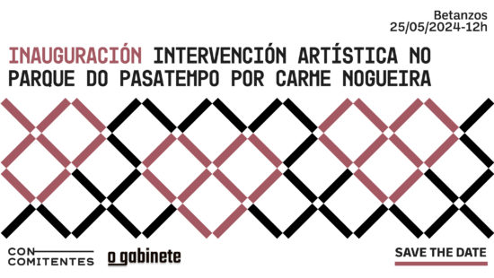 A intervención artística de Carme Nogueira inaugurarase o 25 de maio no Parque do Pasatempo en Betanzos