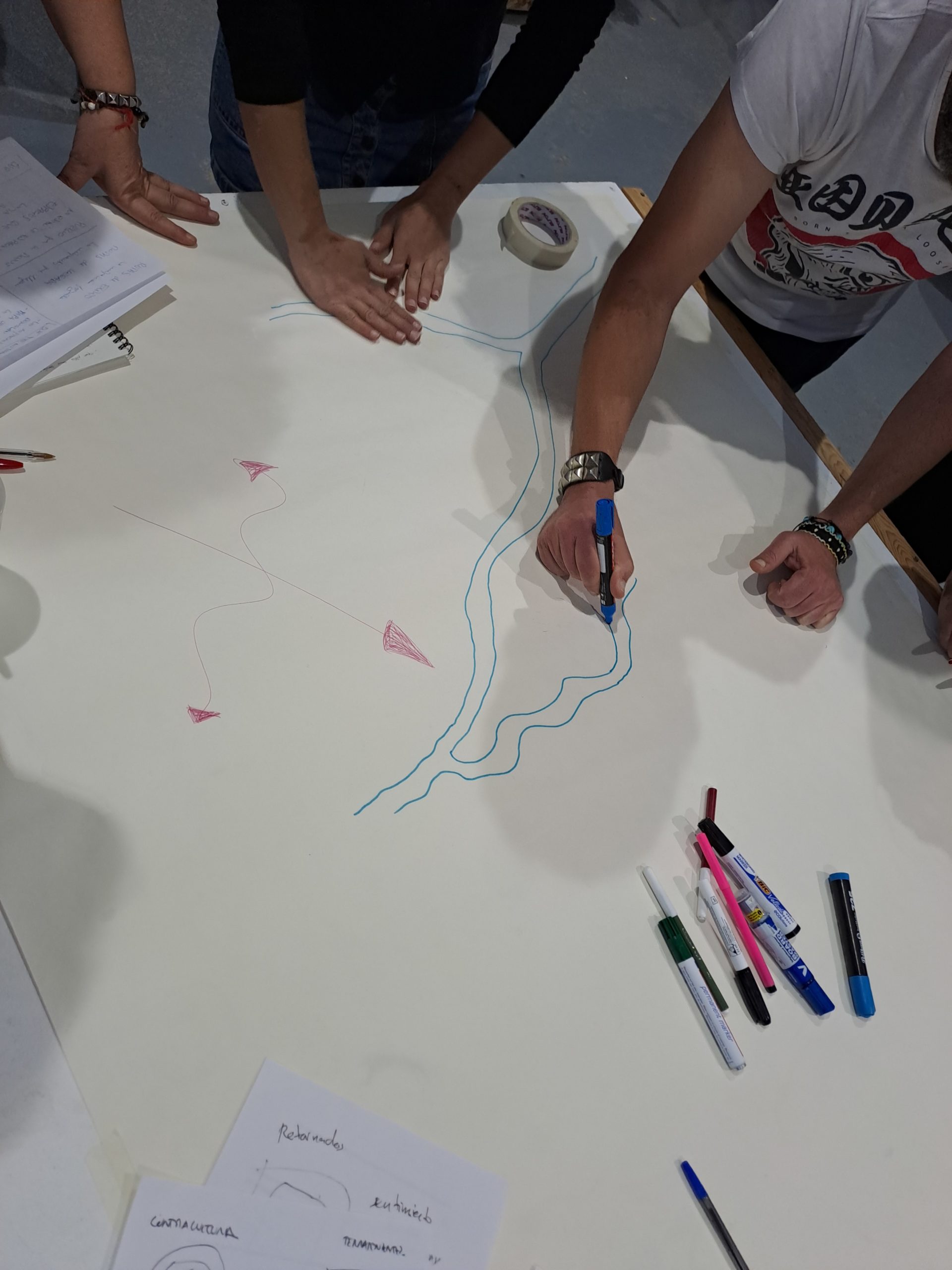 Drawing counterfoils