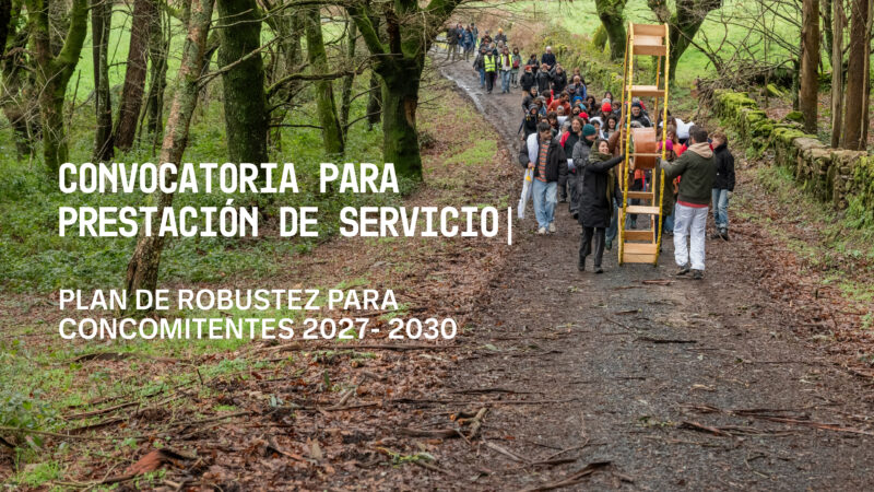 Convocatoria para prestación de servicio: Plan de Robustez para Concomitentes
