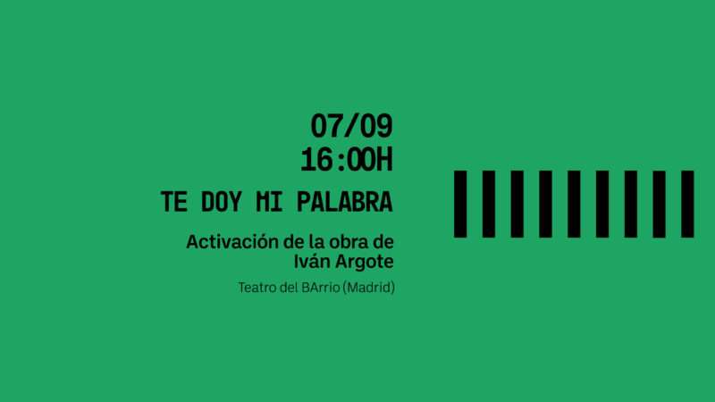 Te doy mi palabra